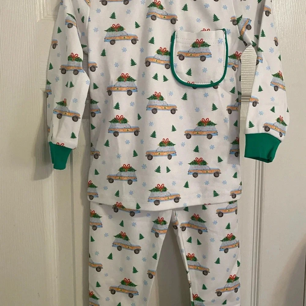 New Posh Pickle Christmas Pajama Set